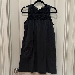 Aventura Dark Gray Organic Cotton Sleeveless Dress